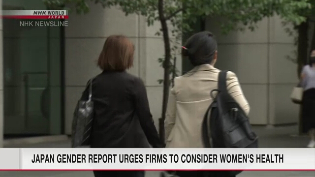 Japan govt. gender equality report urges firms to consider women's health issues