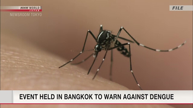 Event held in Bangkok to warn against surging dengue