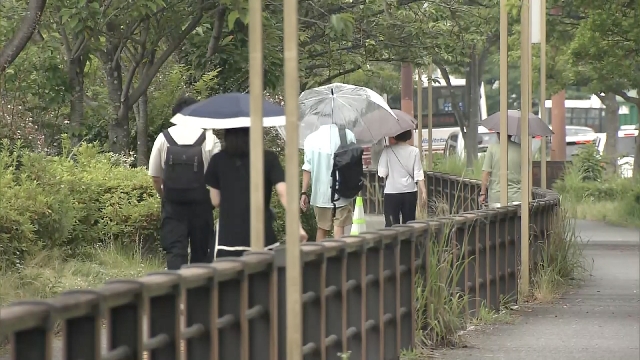 Rainy season starts in northern part of Japan's Kyushu region