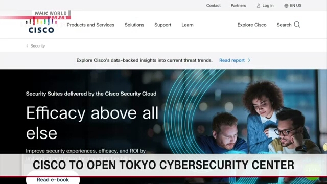 Cisco to open Tokyo cybersecurity center