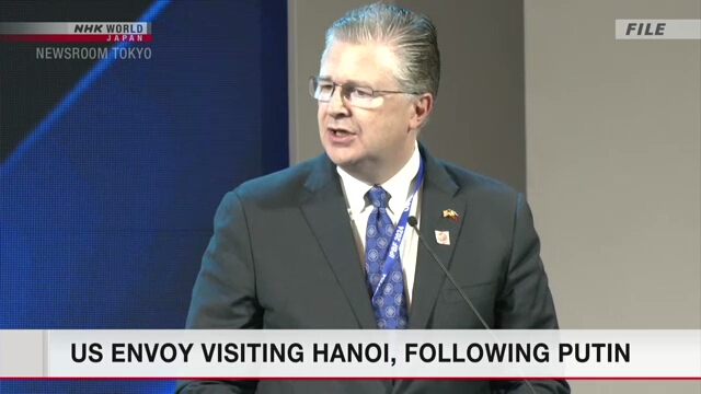 US envoy visiting Hanoi, following Putin