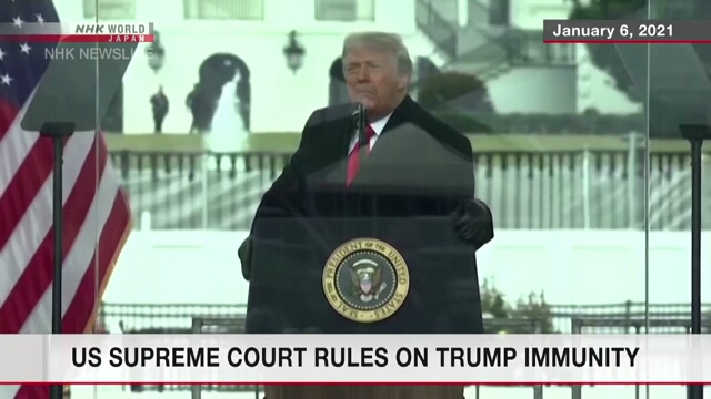 US Supreme Court rules on Trump immunity