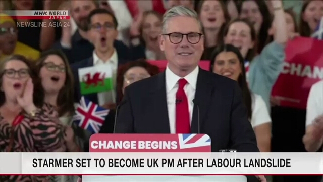 Britain's Labour Party secures landslide victory, Starmer to become PM