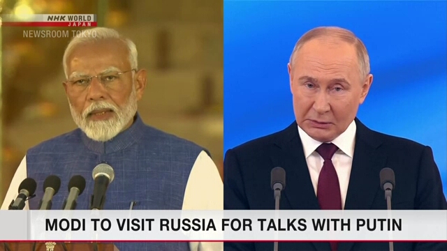 Modi to visit Russia for talks with Putin