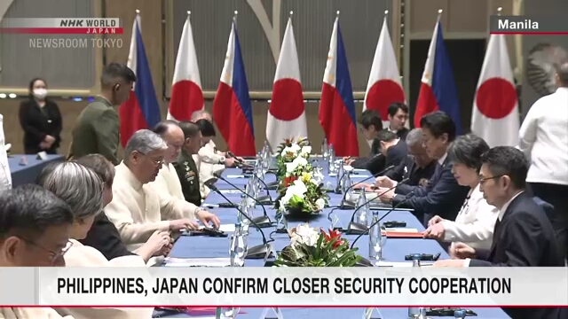 Philippines, Japan confirm closer security cooperation