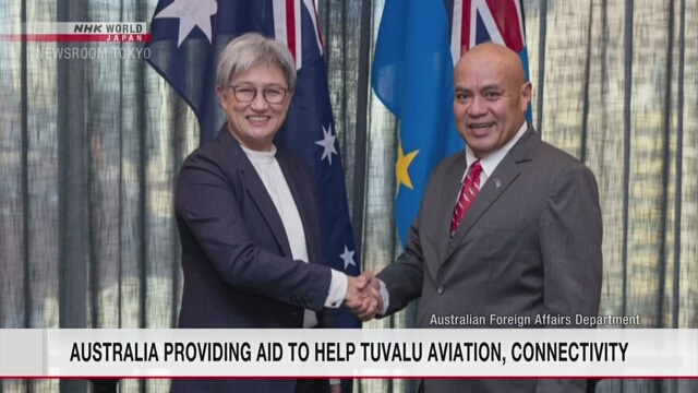 Australia providing aid to help Tuvalu aviation, connectivity