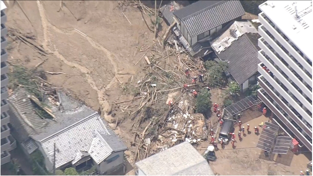 3 confirmed dead after western Japan landslide