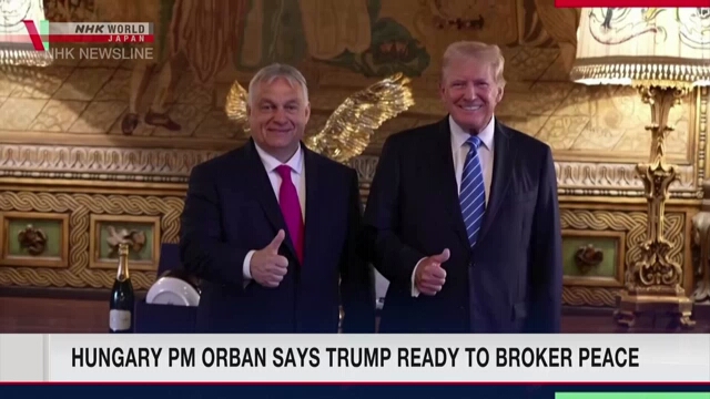 Trump to immediately work for peace in Ukraine after reelection, Hungary PM says