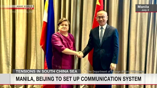 Philippines, China to set up 3-tier communication channels on maritime issue