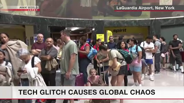 Technology glitch causes global chaos