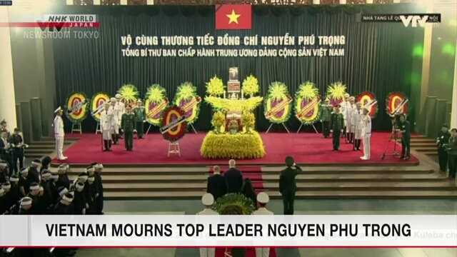 Vietnam mourns top leader Nguyen Phu Trong