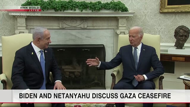 Biden and Netanyahu discuss Gaza ceasefire