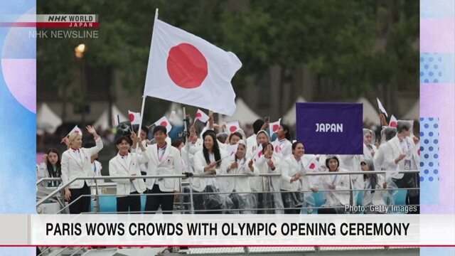 Paris Olympic Games officially open with ceremony along River Seine