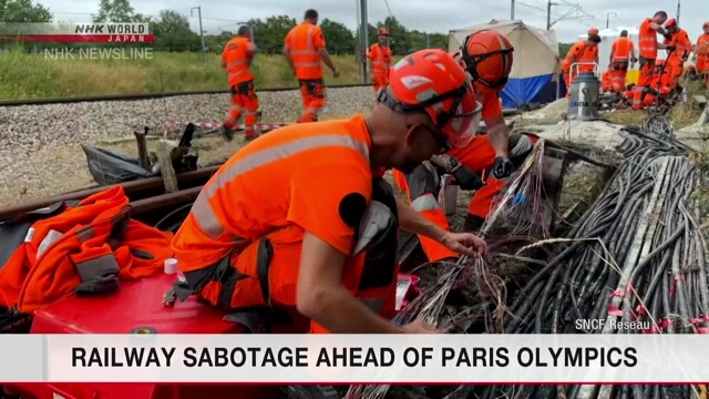 France train network sabotage could be "organized crime"