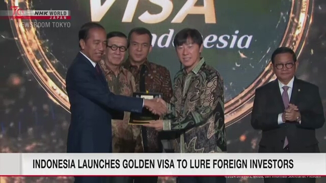 Indonesia launches 'Golden Visa' to lure foreign investors