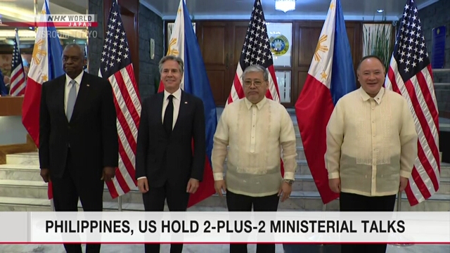 Philippines, US hold 2-plus-2 ministerial talks