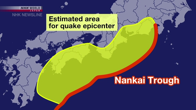 Japan Meteorological Agency maintains mega-quake advisory for Nankai Trough