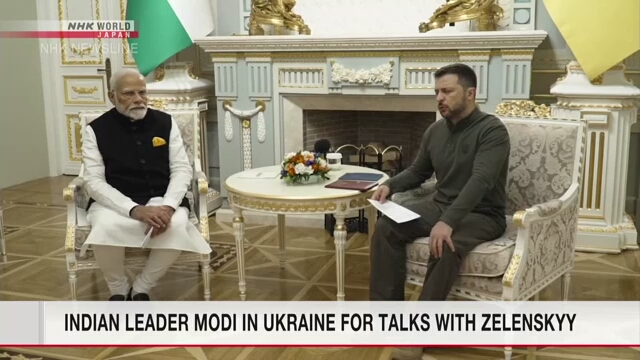 Modi, Zelenskyy hold summit talks in Kyiv, sign document to boost relations