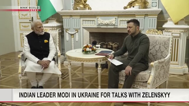 Modi meets Zelenskyy, offers to help realize peace