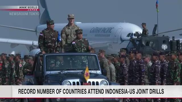 Record number of countries attend Indonesia-US joint drills