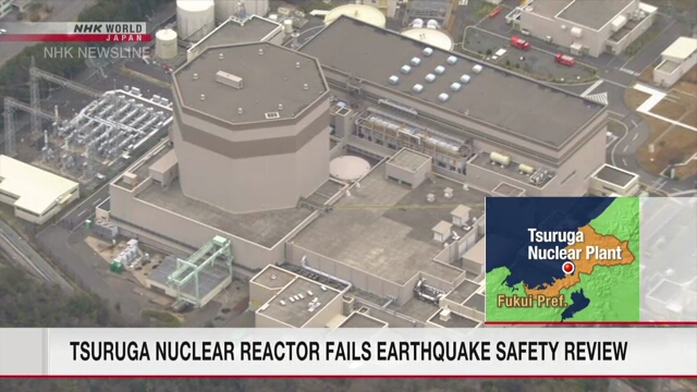 Tsuruga No.2 reactor in central Japan fails restart safety review