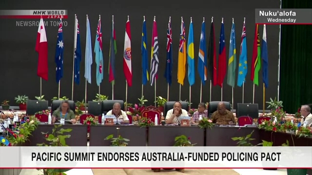 Pacific Islands Forum endorses Australia-funded policing pact