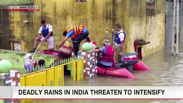 Deadly rains in India threaten to intensify