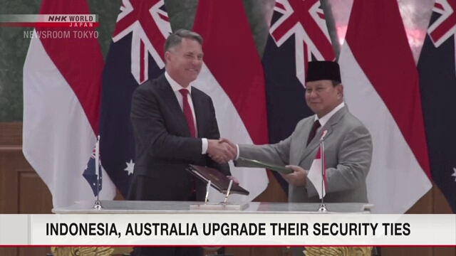 Indonesia, Australia upgrade their security ties