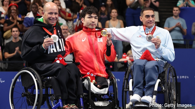 Suzuki wins Japan's first gold medal at Paris Paralympics