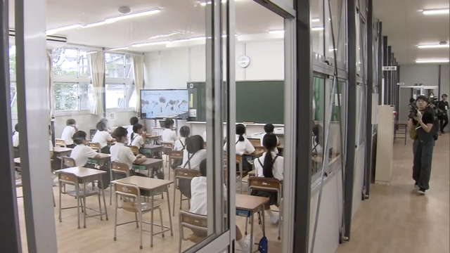 Six elementary schools in quake-hit Wajima begin new term in temporary building