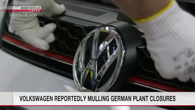 Volkswagen considering closing plants in Germany, reports say