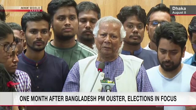 One month after Bangladesh PM ouster, elections in focus