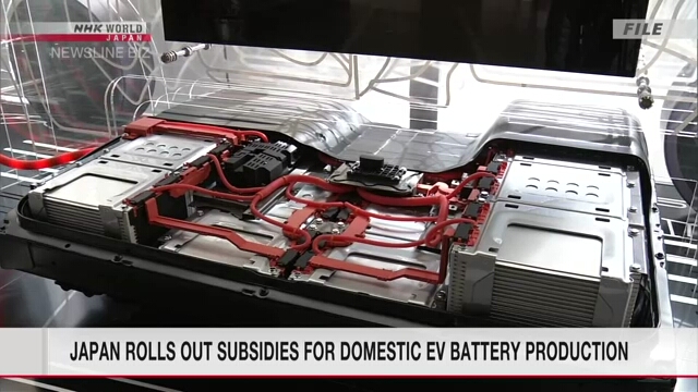 Japan rolls out subsidies for EV battery production