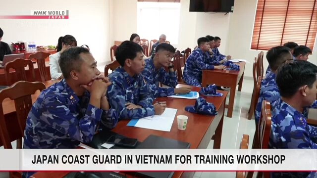 Japan Coast Guard in Vietnam for training workshop