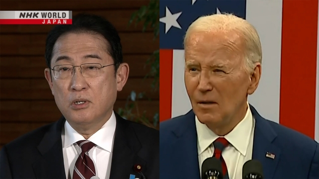 Kishida, Biden: Japan and US remain partners for international order