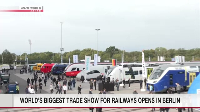 World's biggest trade show for railways opens in Berlin