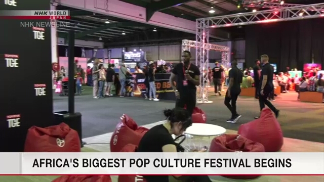 Africa's largest pop culture and gaming festival opens in Johannesburg