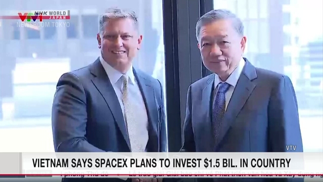 Vietnam says SpaceX plans to invest $1.5 bil. in country