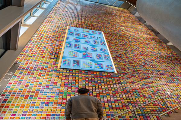 ‘Hangeul Wall’ Installation Revealed in New York