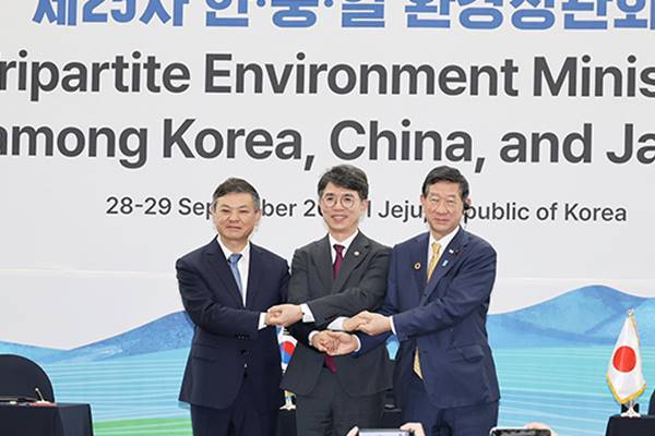 S. Korea, China, Japan Agree to Cooperate in Multilateral Talks toward Int'l Plastic Reduction Pact