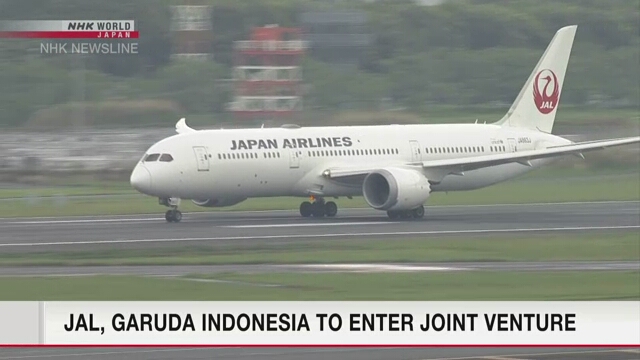 JAL, Garuda Indonesia to enter joint venture