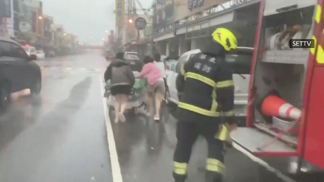 Hospital fire kills 9 in typhoon-hit southern Taiwan