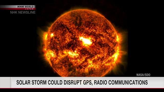 US authorities warn 'severe' solar storm could disrupt communications