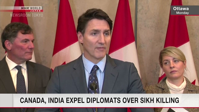 Canada, India expel diplomats over Sikh killing