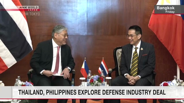 Thailand, Philippines explore defense industry deal