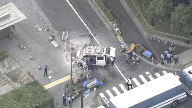 Tokyo police believe man in LDP headquarters firebomb incident was well-prepared