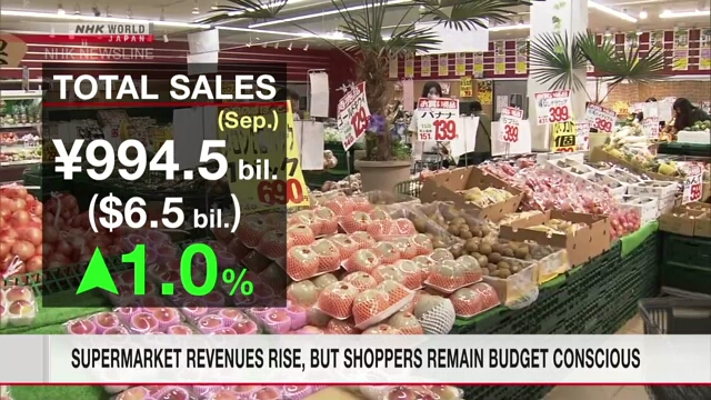 Supermarket revenue rises, but shoppers remain budget conscious