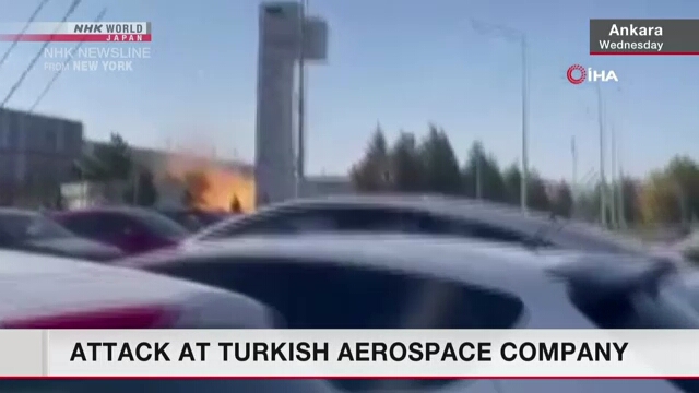 5 dead in 'terrorist' attack at Turkish aerospace company