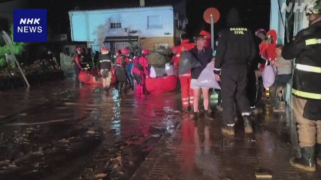 Flooding in eastern Spain leaves more than 60 dead