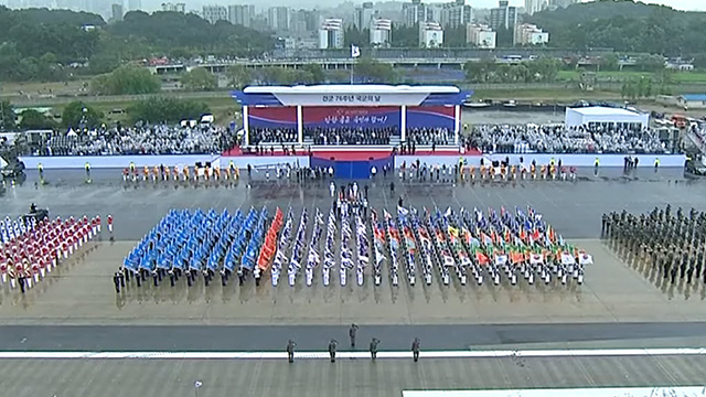 76th Armed Forces Day Marked in Ceremony in Seoul Air Base